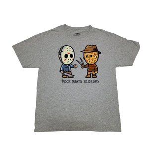 A Nightmare On Elm Street Halloween Tshirt Men's Size Large Freddie Kruger,Jason